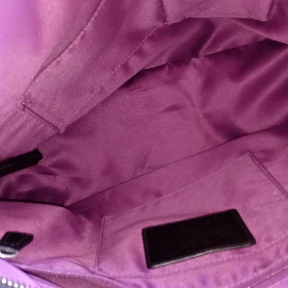 COACH BLACK LEATHER HOBO - Picture 5 of 6